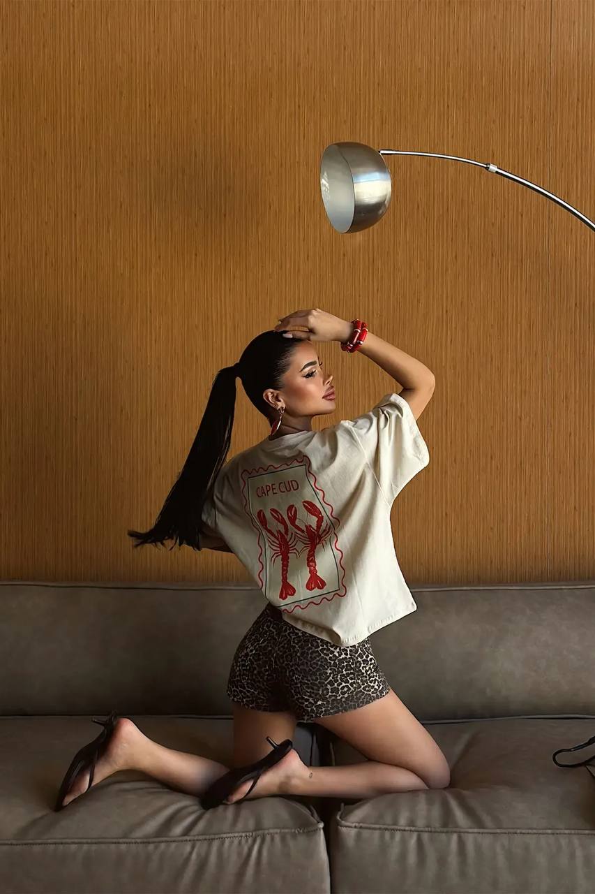 Oversize Istakoz T-shirt - OIT487