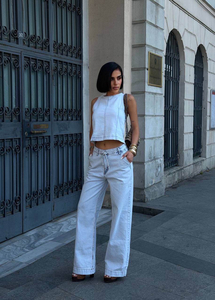 Denim Kot Takım