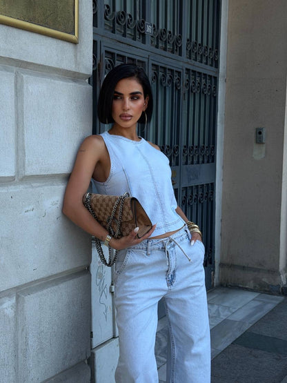 Denim Kot Takım