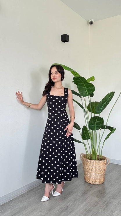Mila Puantiyeli Elbise