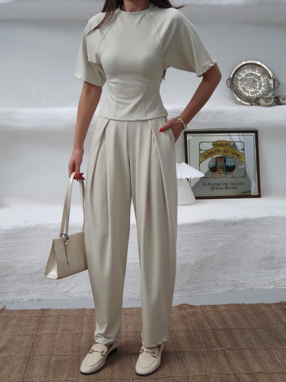 Ivory Drape Set