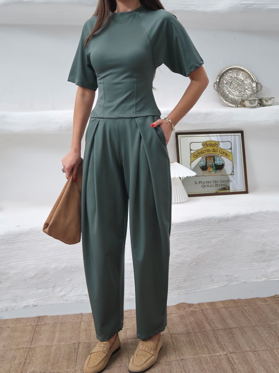 Ivory Drape Set