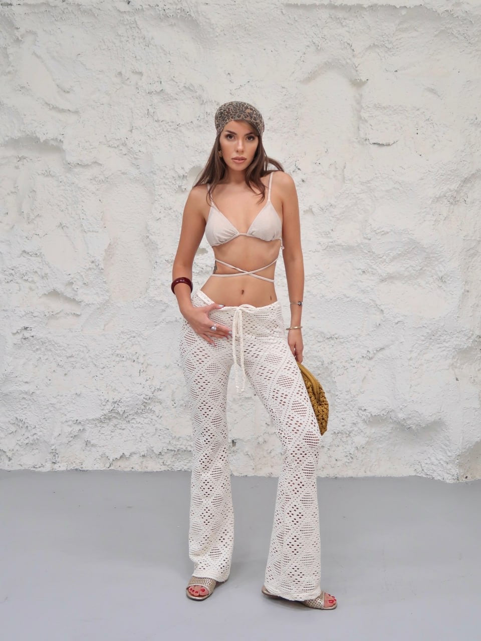 Isla Crochet Pantolon