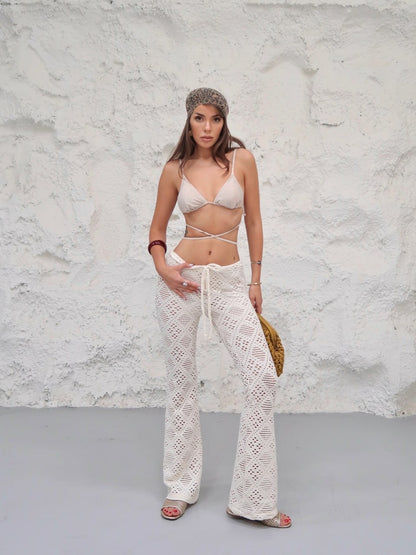 Isla Crochet Pantolon