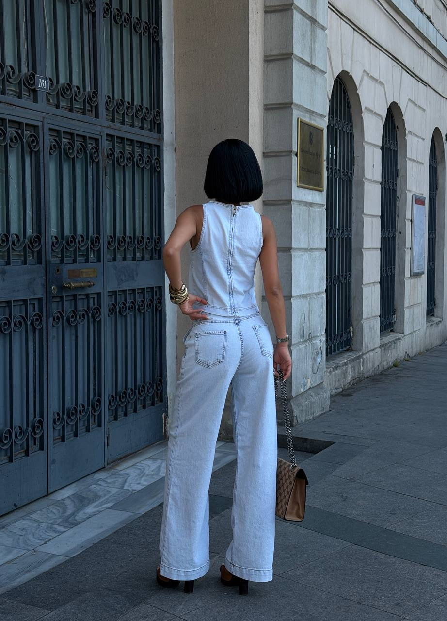 Denim Kot Takım