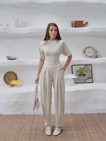Ivory Drape Set