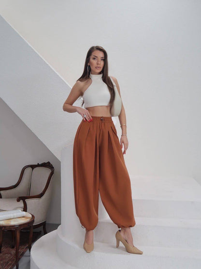 Terracotta Balon Paça Pantolon - TBP677